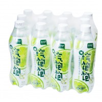 百樂(lè)洋汽飽飽小青檸味蘇打氣泡水480ml