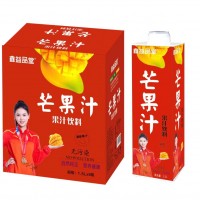 鑫益品堂芒果汁飲料1.5LX6瓶