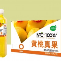 小輕果語黃桃果肉復合果汁飲料 488ml×15瓶